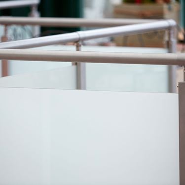 Endestolpe sølvlakkert