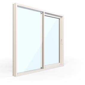 WG 100 Slimline – 2-delt Fasadeparti - WG 100 fasadepartier