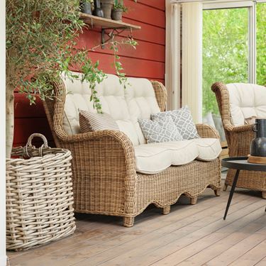Miljøbilde av Basil sofa med plass til 3 personer