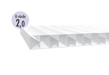 16 mm (u 2,0) Isolasjonstakplate - Isolasjonstakplater