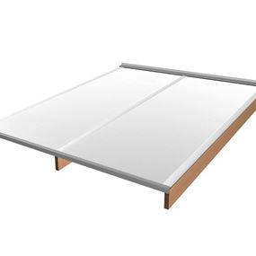 Kanalplasttak 10 mm - Tak
