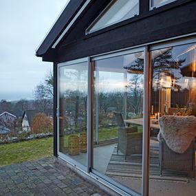 Hagestue glassvindu med ventilasjonsluke WG 80